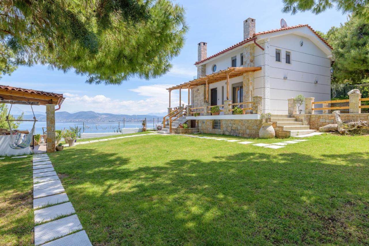 Crystal Beach Villa Chalkida Exterior photo